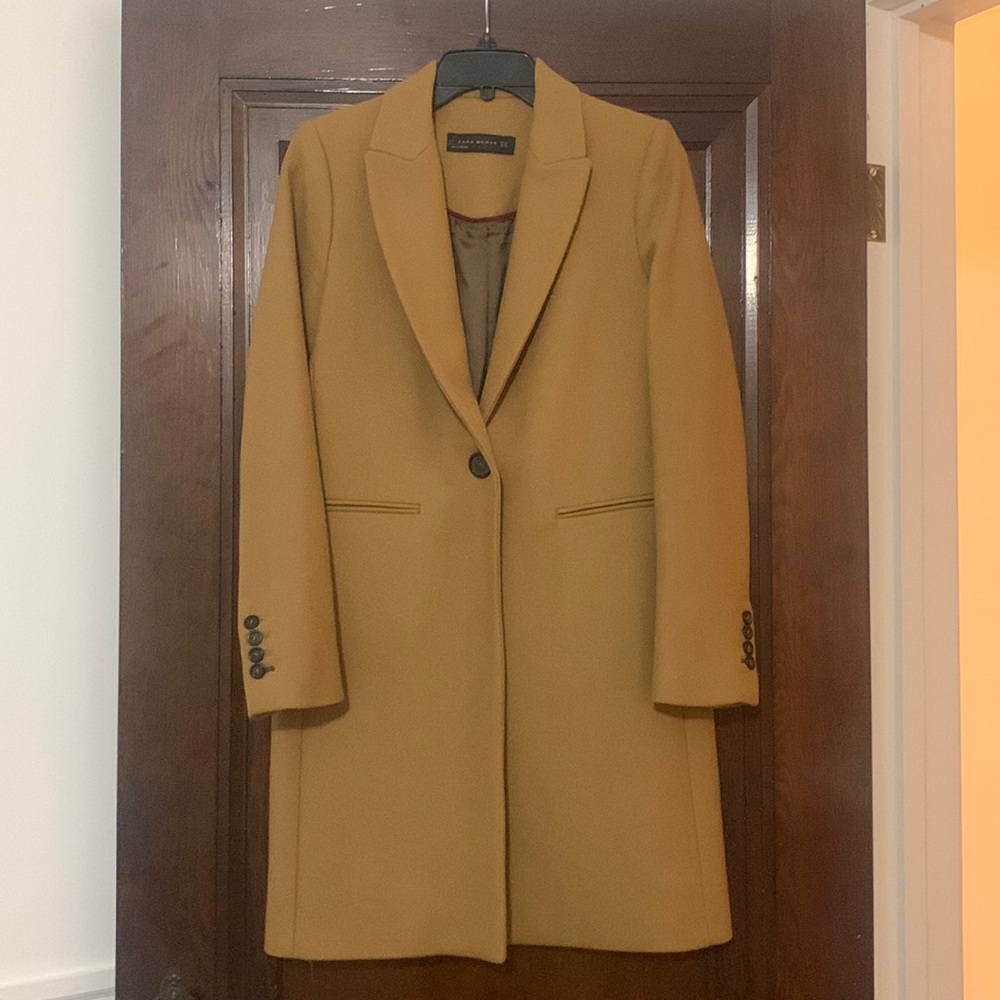 Zara Camel Coat